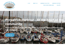 Tablet Screenshot of portpatrickharbour.org